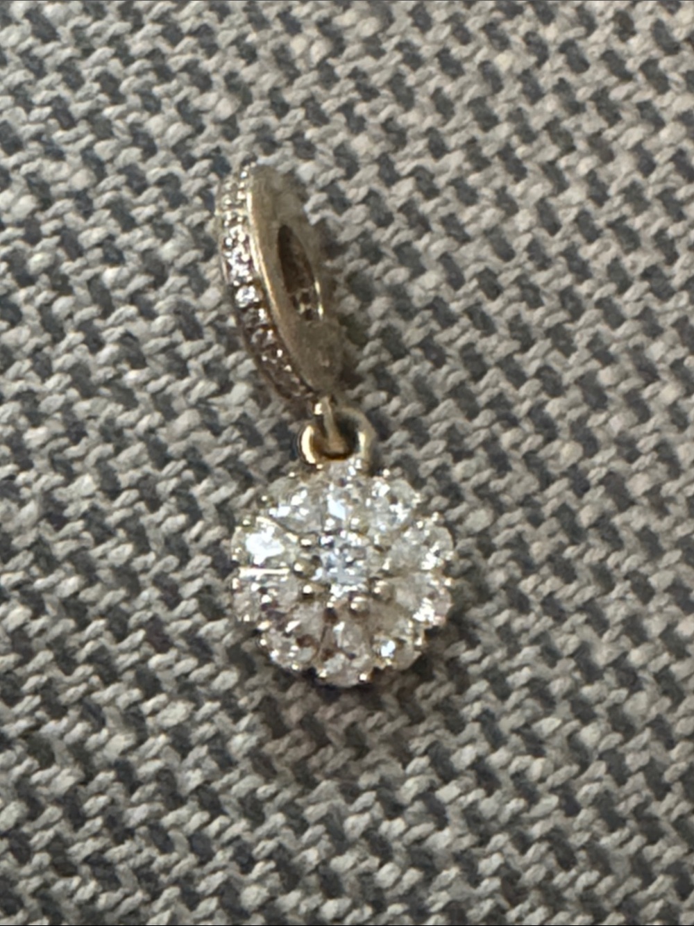 Pandora 14K Flower Charm Pendant